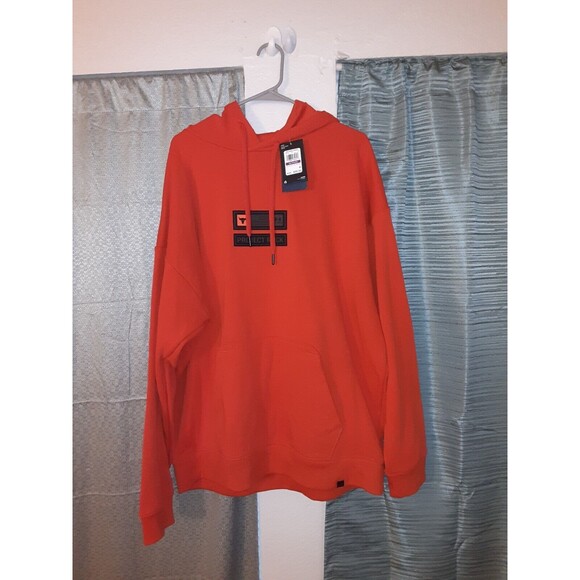 Under Armour Project Rock Veteran’s Day Heavyweight Hoodie Orange Men’s XXL NWT - Picture 5 of 7